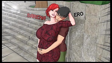 Divine Heel [ FETISH Hentai Game ] Ep.1 sexy best friend is falling in love with him !
