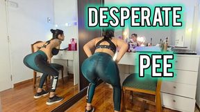 Desperate pee after Gym