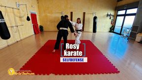Rosy karate selfdefense