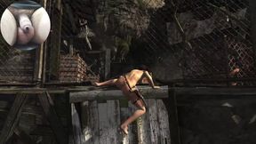 TOMB RAIDER NUDE EDITION COCK CAM GAMEPLAY #11