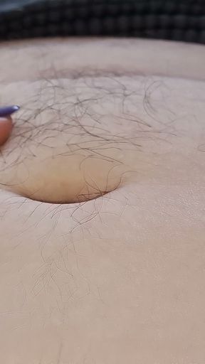 Worship My Hairy BBW Bellybutton