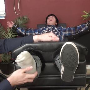 Hot American Dude Is Tickled to Heaven - Pure Gay Tickle Domination! - Dd_291