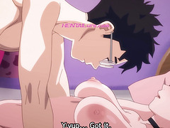 Hot MILF Moans in Dandadan HENTAI Parody While Getting Fucked & Creampied Hard