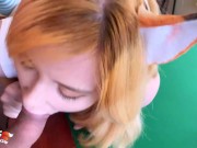 SweetieFox Hard Pussy Fuck and Blowjob with Cumshot in the Billiard Club
