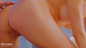 Delphine Films | Stunning Blonde Babe Kenzie Anne Cheats On Her Husband With Young Masseuse