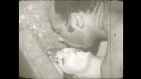 A hot and sexy vintage beauty takes a big solid cock