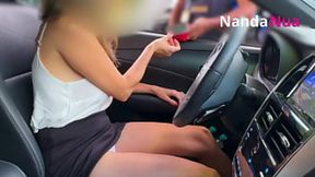 Nanda Nua, the naughty wife of the Xvideos, doing what she loves most: Teasing Men! In this video, she went to a gas station and decided to show off her tits and panties to the attendant  The cuckold goes crazy with her wild antics