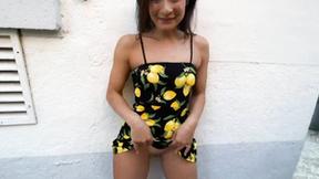 ”Valentina is having fun at Zinzin in Aurillac!”