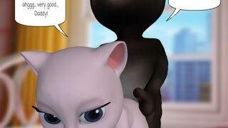 Talking Tom and Talking Angela TTF: maker a sun