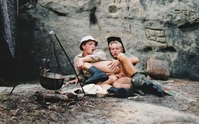 Marc Vidal and Two Hikers