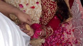 First Night - Indian Husband and Wife Have Sex Together Full Video - Hindi Audio