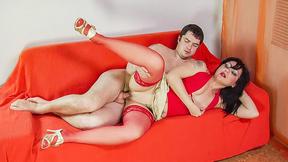 ”A Load In Her Sexy Mouth - Svetlana & Anton”