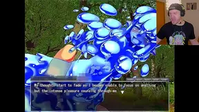 Hero Fails Against Slutty Slime Girl for Horny Pussy Fucking Session