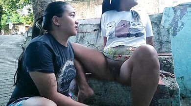 I fuck the neighbor in public, while my husband works