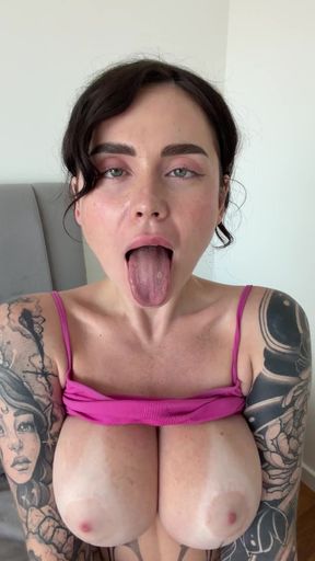 uwu am I a good ahegao slut? null