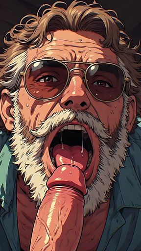 Hunks Sucking in Aviators Art