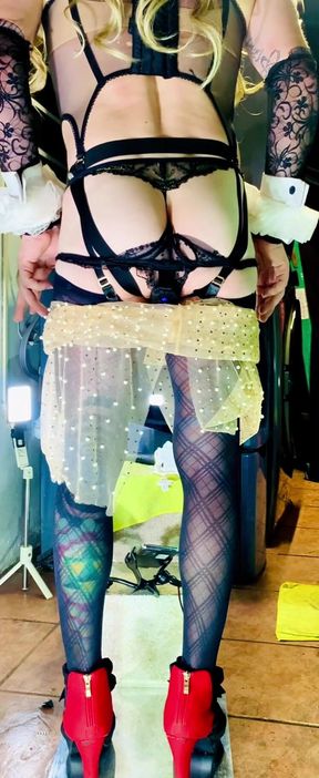 Benito414 Teen TS Fucking Your Ass in Chastity Belt