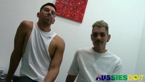 Tattooed Gay Beckett Raw Fucked By Hung Larkin After Rimjob
