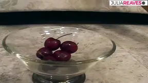 Perverted play with a kinky bitch's big nips