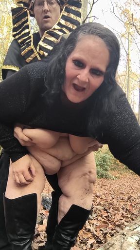 Lap Dance in the Woods Got His Pecker Hard Boing