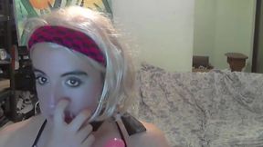 Irina gorgeous teen blonde first time webcam