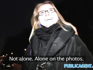PublicAgent Golden-haired college student takes a stranger home for sex