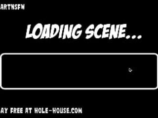 lenience gets banged and creampied in multiple position groaning climax