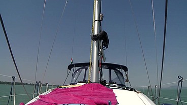 Anal boat Party with Titus and his girls licking each others ass