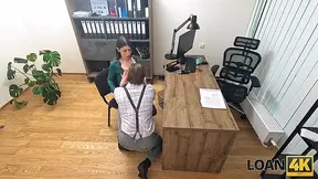 Office anal with loan officer Marica Chanelle
