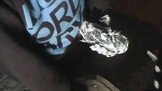 10inch BIG BLACK COCK LUBE Large Father Meatpipe