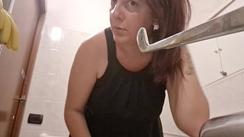 Heartfelt Laughter: Nicoletta&#039_s Compilation of Awkward Moments in Public Restrooms