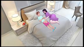 sexnote - all sex scenes [ taboo hentai game pornplay ] ep.5 huge facial cumshot after my step mom gave a wonderful titjob