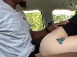 Good Pussy In The Car. We got Caught!
