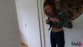 novinha vem gravar e durante o banho o pauzudo entra e enfia a rola nos bastidores - luara amaral - big bambu - binho ted