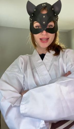 Karate Instructor’s Foot Discipline – Sensei's Sweaty Soles & Cum Countdown