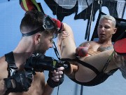 Hung studs breed and bone in the Fort Troff dungeon