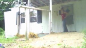 Locked Out! Pee Accident After Gardening
