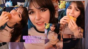 HAMBURGER MUKBANG