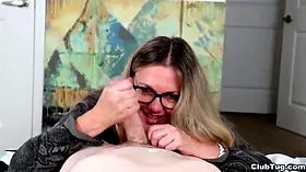 Claire Bliss POV Cock Stroking