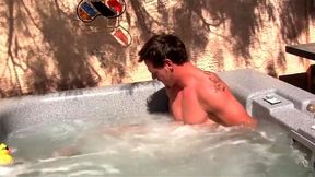 Handsome athletic amateur Jimmy Longdong masturbates solo