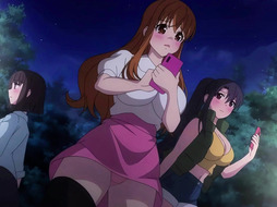 Busty harem campers grind wild and moan in tent until they’re soaked