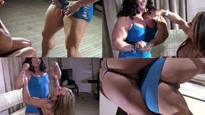 Muscle Girlz Clit Show Off