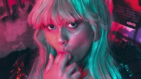 foot fetish & panty stuffing bbw halloween fantasy with morrigan