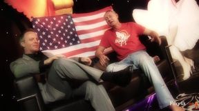 Tyler Faith gets Double Penetration, cum covered
