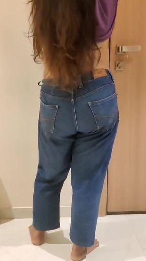 Captivating moment from &quot;18 Year old desi Student Riyanshi showing her Big Natural Tits and fingering her Tight Pussy&quot;