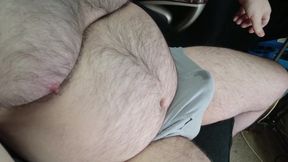 Buriying My Face in My Cum and Sweat Soaked Underwear