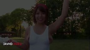 Japanese Kinky Group Fuck Outdoors Starring Stunning Sara Saijo