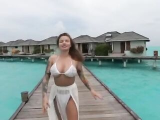 hawt olesya malibu on vacation