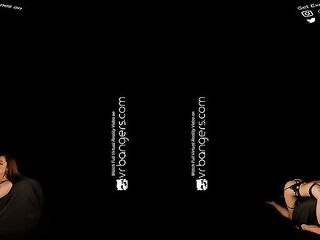 VR Bangers: 2 Flawless Honeys Lick Twats And Screw In Full Darkness 3some ASMR Porn Darksome Side - VR Porn