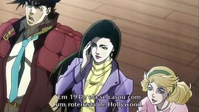 Glamorous JoJo Anime Girl seduces With Bizarre Temptation & Passionate Pleasure